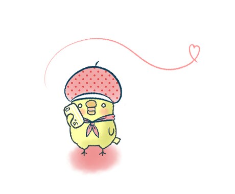 ヒヨコちゃんを色々な動作描きます 今週末にお問い合わせ頂いた先着３名様のみ一人１回無料です。 イメージ2