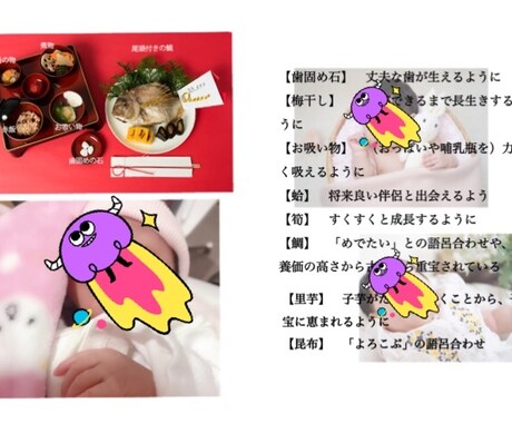 オリジナルパンフレットをつくります お子様の写真入りのパンフレットを作ります。 イメージ2