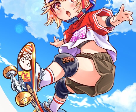 商用利用もSNS向けアイコンお描きしできるます 顔だけ、全身、等身なども指定可能！ミニキャラ専用です。 イメージ2