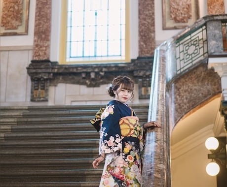 お手元にある着物を素敵にコーディネートします TPO・予算に合わせて小物選びや着こなしをご提案します。 イメージ2