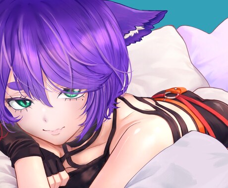 待機画面・サムネイルイラスト描きます 現役VTuber様対応経験ありのイラストレーターがサポート！ イメージ1
