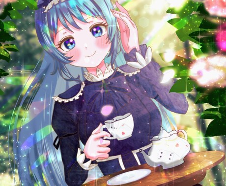 ふんわり雰囲気の可愛い女の子を描きます 商用利用可！サムネイル・アイコン・装画用のイラスト描きます！ イメージ1