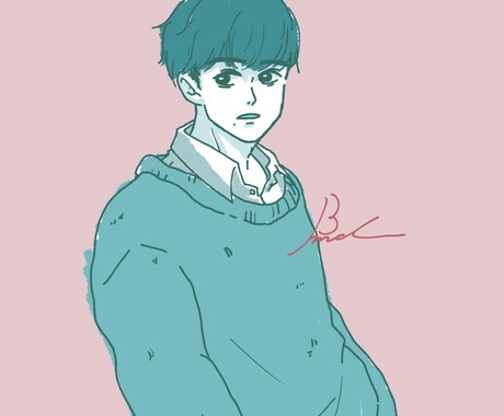 使いやすいマットなアイコン絵描きます 手書き感のある、少しゆるくて使いやすいアイコンです！ イメージ2