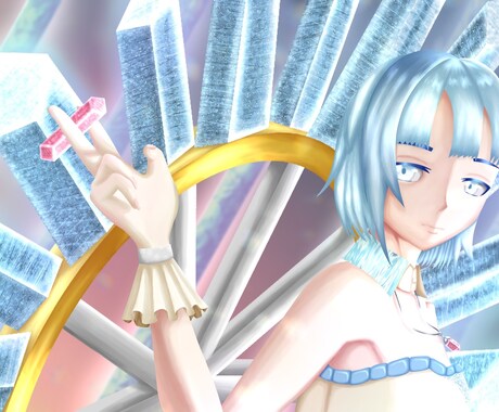 厚塗りで1枚絵を描かせていただきます イメージ1