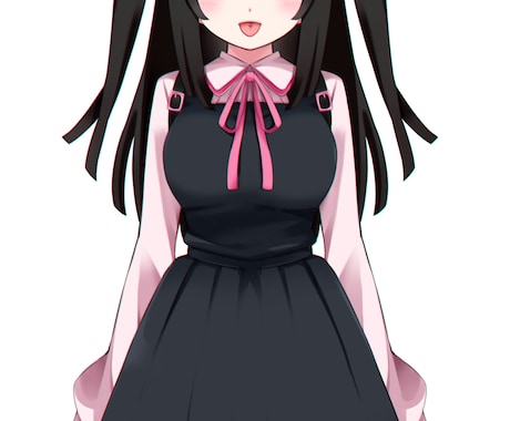 女の子キャラの一枚絵、立ち絵、イラスト描きます 可愛い女の子描くよ！版権、オリジナル可能です！ イメージ2