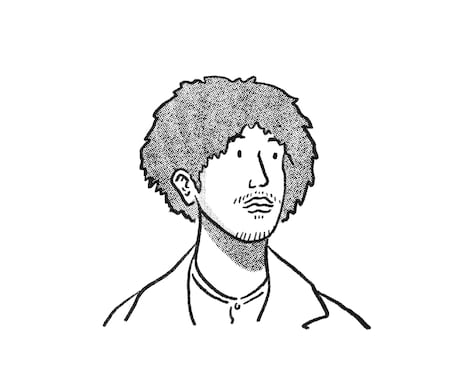 落書き風の似顔絵・アイコンをお届けします シンプルでオシャレ！幅広く使えるイラスト！ イメージ2