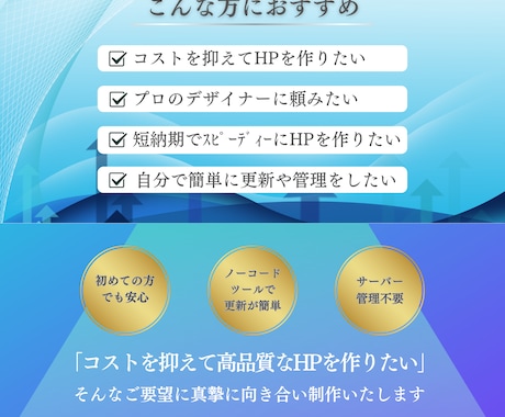 プロがWeb集客に特化したホームぺージを制作します 開業・起業時の新規HP作成に！低コストで充実したＨＰを制作！ イメージ2
