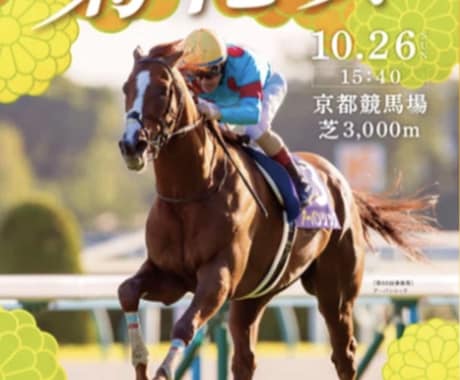 菊花賞はこの馬しかいない❗️勝ち馬を教えます このデータに当てはまるだけで、勝ち馬がわかります❗️ イメージ1