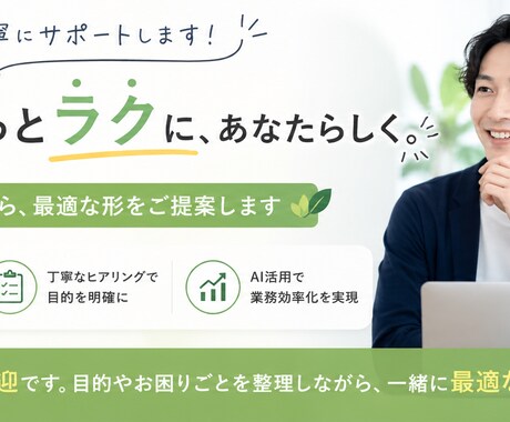AI活用相談【実務直結】あなたの業務に合わせます あなたの業務の話や完成形のゴールドの話をしっかりと聞きます イメージ1