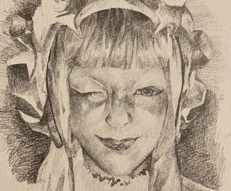あなたをより綺麗に鮮明に雰囲気ある似顔絵を描きます あなたのこんなふうになりたいを似顔絵で叶えるサービスです！！ イメージ1