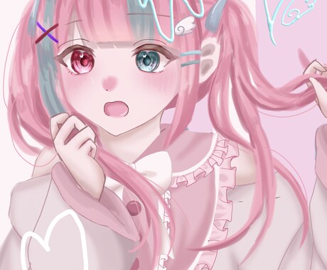 アバ絵・アニメキャラなどのイラスト描きます アバ絵・アニメキャラなどのイラスト描きます。 イメージ1