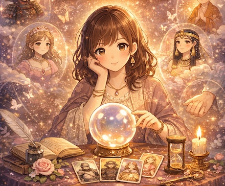 なぜ同じことで悩むのか、魂の理由を読み解きます 前世を通してあなたが同じことで悩む理由を丁寧に読み解きます。 イメージ1