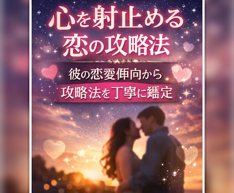 彼の恋愛傾向から攻略法を丁寧に鑑定します 【お試し価格】お相手の好みのタイプと響く接し方を読み解きます イメージ2