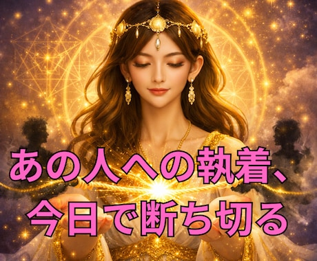 エーテルコードカット｜悪縁と執着を断ち切ります 1000件の実実績と覚醒霊視であなたを縛るマイナスな絆を消去 イメージ1