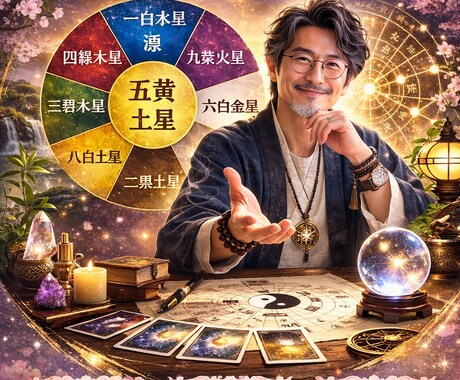 九星気学をもとに占います 九星気学で恋愛・結婚の運命を具体的に鑑定します イメージ1