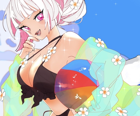 キャラデザインすぐ出来ます 一際目立つキャラクターが欲しい方 イメージ1