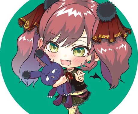 可愛いデフォキャラ描きます イメージ1