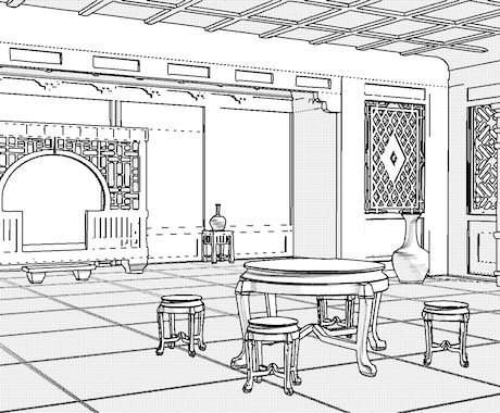 漫画背景の3Dモデル作ります あなたの創作のお手伝いをさせてください！ イメージ2