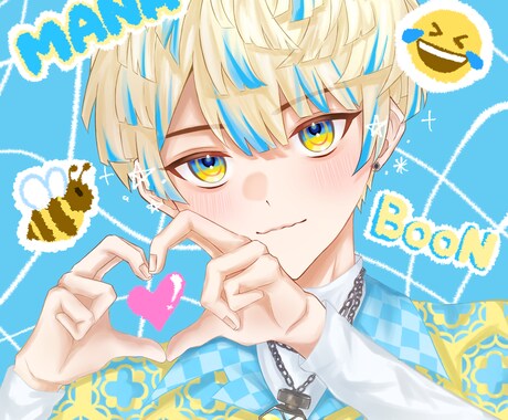 SNSアイコン等のイラスト作成します ミニキャラの作成も可能です！あなたの希望を叶えます！！ イメージ2