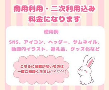 ファンから喜ばれるふんわり可愛いミニキャラ描きます 認知度上げたい活動者さん必見！グッズ化、SNS利用も出来ます イメージ2