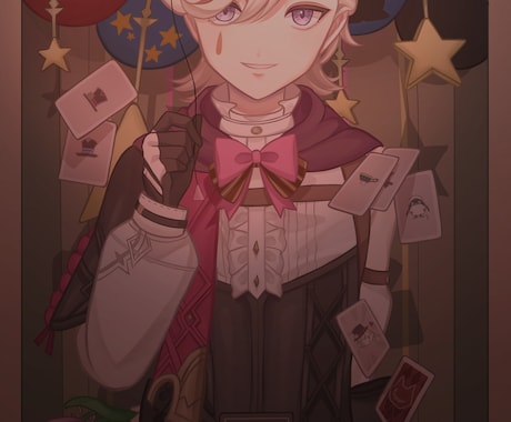 暗くて儚いアイコン・イラスト・立ち絵描きます 青年、少年、少女を可愛く描くのが得意です！ イメージ2