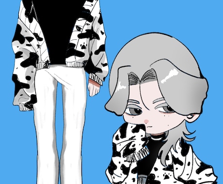 キャラクターイラストやキャラクターデザインをします かわいい･かっこいいデザインが得意です！ イメージ1