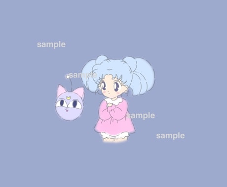 ゆるくてかわいいイラストをお描きします イメージ1