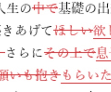 小学校受験の願書・志望理由書を編集します 【編集長が添削】小学校受験で重要視される願書を編集します イメージ2