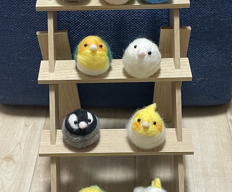 羊毛フェルト置物作ります お部屋のインテリア雑貨としていかがでしょうか？ イメージ2