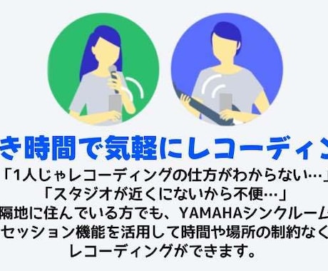 リモートREC！歌ってみたやボイス録音を手伝います 実績を活かしてディレクションします！ イメージ2