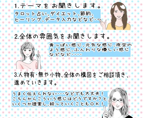 ココナラ・Twitter・ブログヘッダー描きます ★低料金・シンプル・キレイメ・おとなっぽく・おしゃれに！ イメージ2