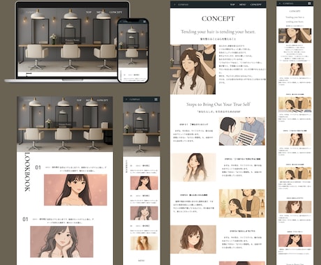 WordPressでコーポレートサイト制作します デザイン×WordPress｜シンプルで見やすいサイト制作 イメージ2