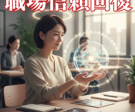 5866様専用 職場信頼回復の波動調整します 信頼を取り戻し、評価の流れを再構築する分析施術 イメージ1