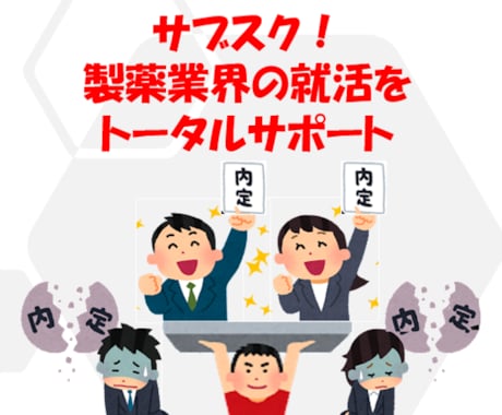 1ヶ月間サブスク！就活をトータルサポートします 1ヶ月間1万円で確かなレベルアップを約束します！ イメージ2