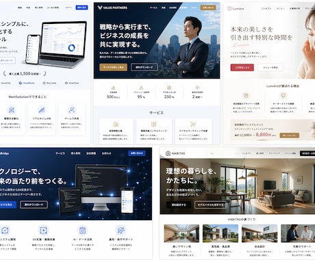 丸投げ歓迎。ゼロから成果につながるLP制作します イメージだけでOK、すべて形にします　お問い合わせください イメージ2