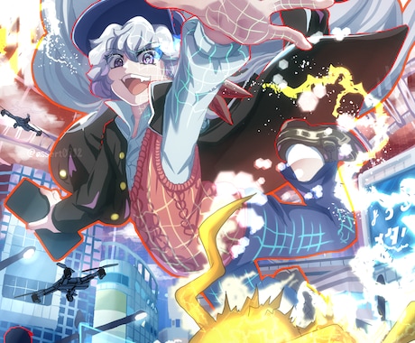 アニメ漫画イラスト全般描きます コミカルな可愛い系はおまかせ下さい イメージ2