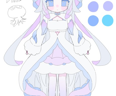 ご希望に沿った超可愛いVTuberを制作します イリアムやYouTubeなどで使用◎ まずはご相談ください！ イメージ2