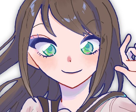 アイコンを描きます 似顔絵でもキャラクターでもすぐ描きます イメージ2