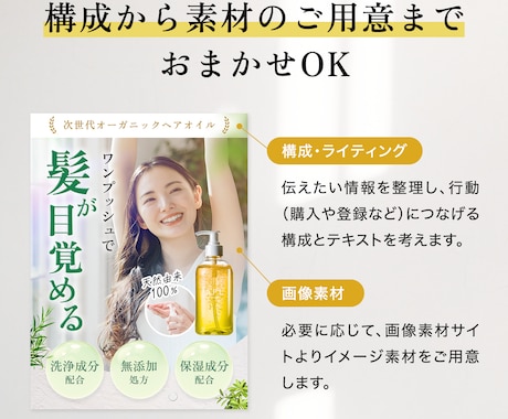 魅力が伝わる！Amazon・楽天商品画像作ります 洗練された高級感のあるデザインが得意です◎ イメージ2