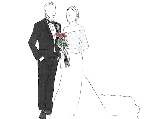 シンプルな線画イラスト描きます 再開しました！いろんなシーンでのイラストも◎ イメージ2