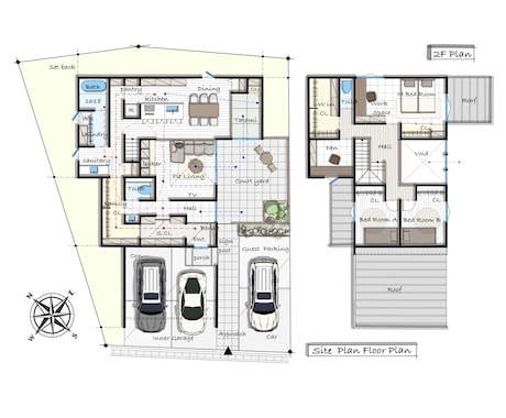 動線にこだわった住宅間取りをプランニングします 間取りでお悩みの方に経験豊富な一級建築士がプランニングします イメージ2