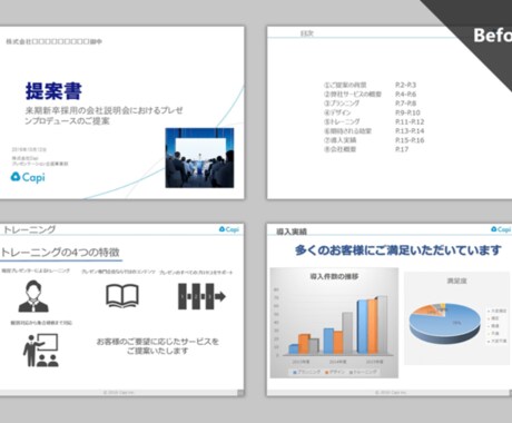 売れるプレゼン資料の作成を代行します 大手広告代理店にて5,000枚以上の制作実績があります！ イメージ1