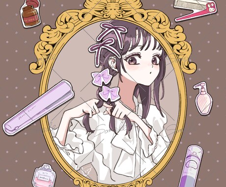 アイコンなど可愛いイラストお描きします SNS、動画等にもご利用いただけます！ イメージ1