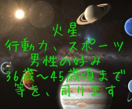 星読みお試し【十分～OK★】知りたい事お伝えします 【西洋占星術】出生時間を母子手帳で調べた上でお申し込み下さい イメージ2