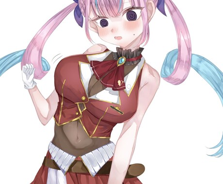 色んなジャンルの絵の依頼を受けます ふわっとしてリアルな色塗りが得意です! イメージ2
