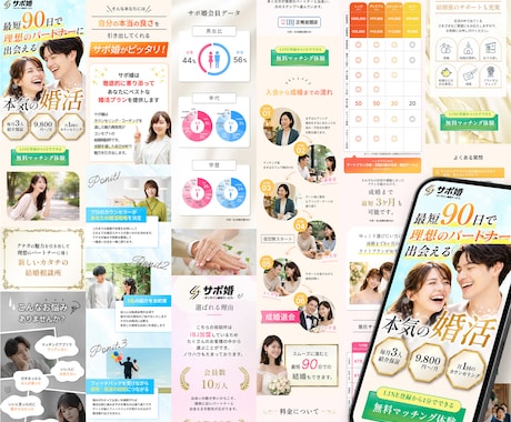 スマホファーストで魅せるLPをデザインします 長さ無制限 | スマホユーザー目線で伝わるLPを制作します イメージ2