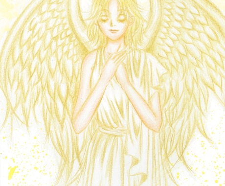 あなたの守護天使アートをお描きします 人生に幸運を呼び込む　あなたの守護天使アートをお描きします イメージ1