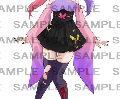 とびっきりかわいいイラスト！描きます 女性のイラスト、キャラクターデザインなどを得意としております イメージ2