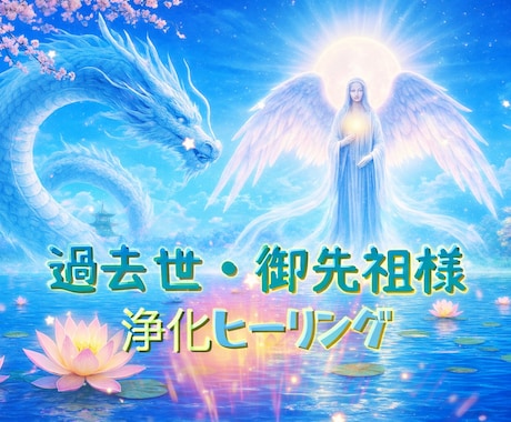 あなたの未来は変えられる。過去の浄化を行います 御先祖様・前世のトラウマから解放し、本当の自分を取り戻す。 イメージ1