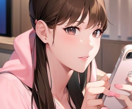 どんなお話もOK！60分間チャットします 時間内回数無制限♡LINEのようにメッセージで話そう イメージ1